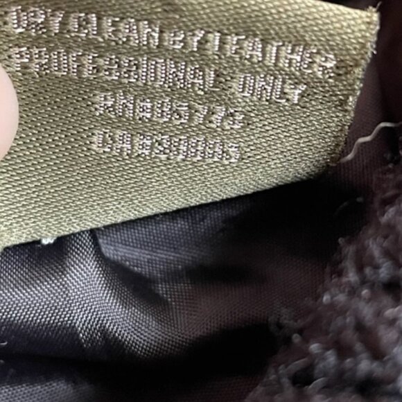 O'Neill black suede leather jacket. - Picture 10 of 10